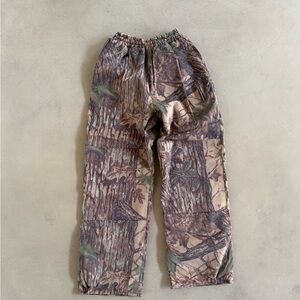 Vintage Cabela's Green and Brown Camouflage Pants